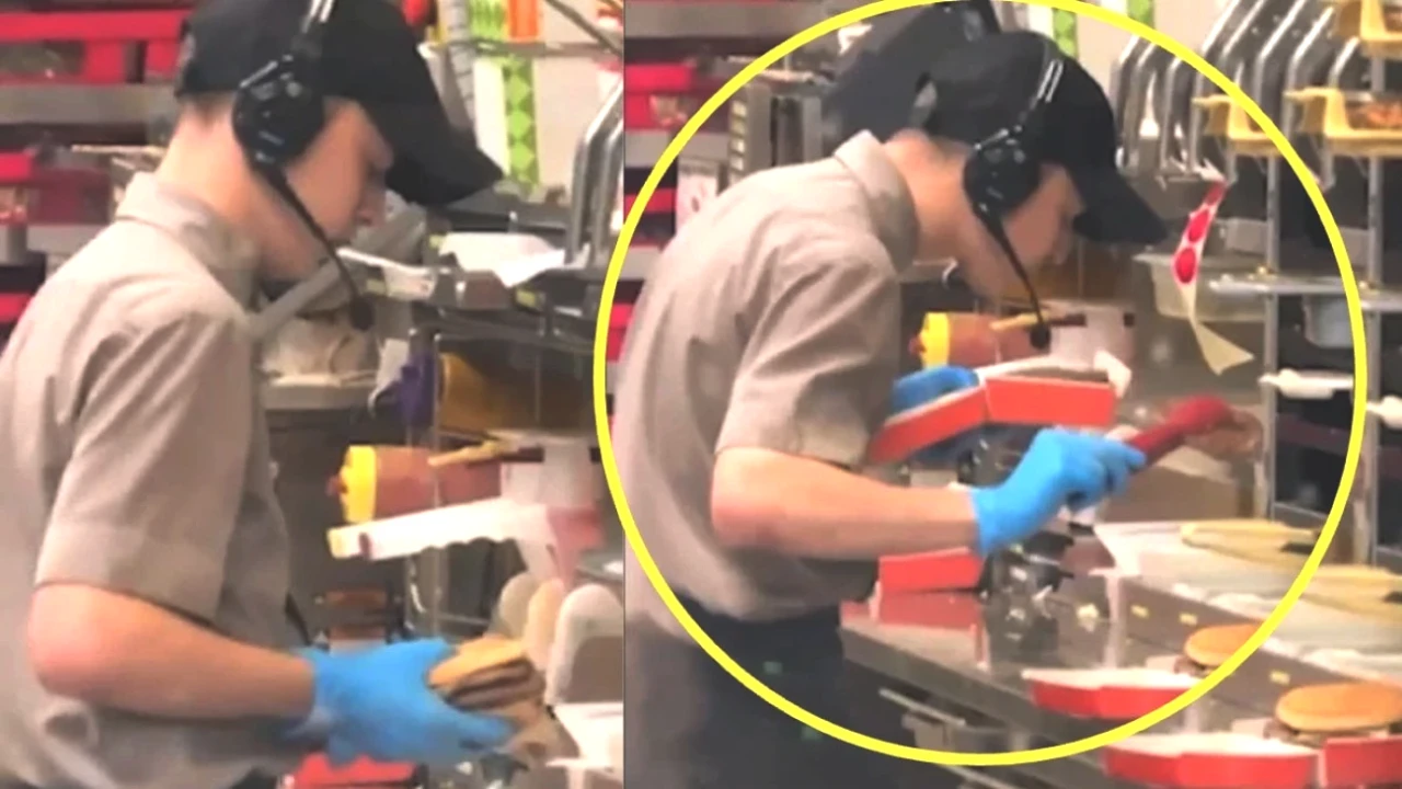 Fast Food Zincirinde Şok Olay! Tartışma Sonrası Mide Bulandıran Anlar Kaydedildi!